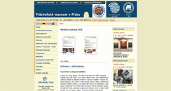 Desktop Screenshot of prachenskemuzeum.cz